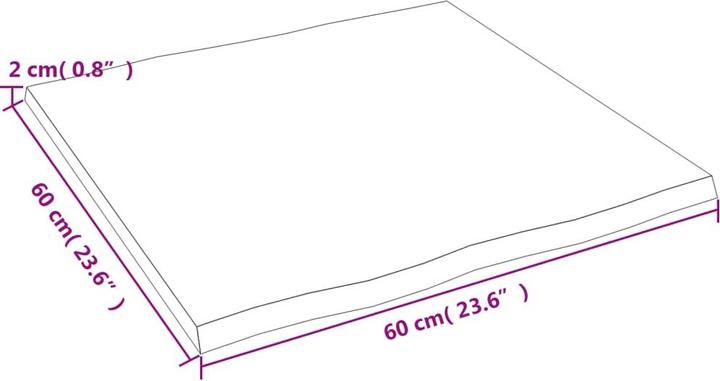 Image du produit VidaXL Chaim (60 x 60 x 2 cm)