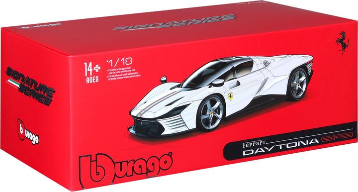Actual product image Bburago Ferrari Signature Daytona SP3