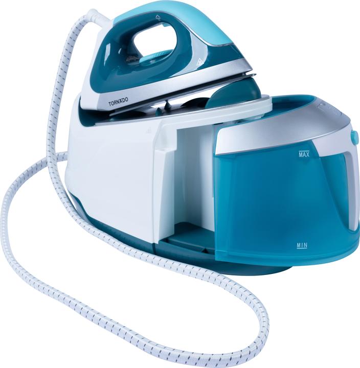 Produktbild Tornado Bügeleisen TSS-2400D / Blau/Weiss (280 g/min)