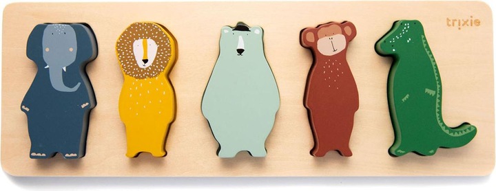 Image du produit Trixie Baby Houten vormenpuzzel