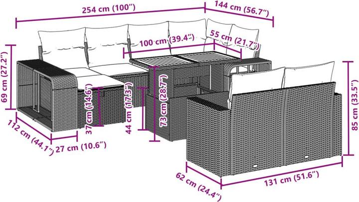Produktbild vidaXL Callie