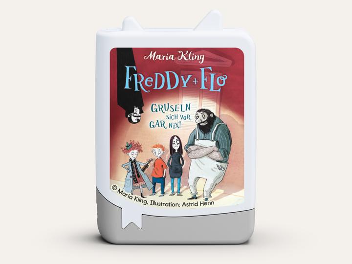 Tonies Audiosystem Hörfigur Book Tonie - Freddy + Flo Gruseln sich vor gar nix! (Allemand)