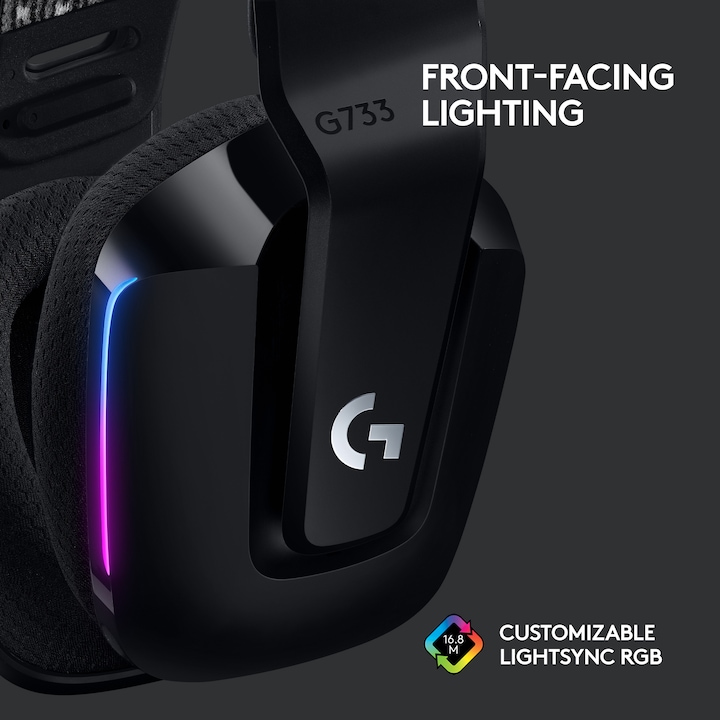Actual product image Logitech G G733 Lightspeed (Wireless)