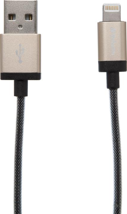 Image du produit Verbatim Câble Lightning - Or champagne - (0.30 m, USB 2.0)