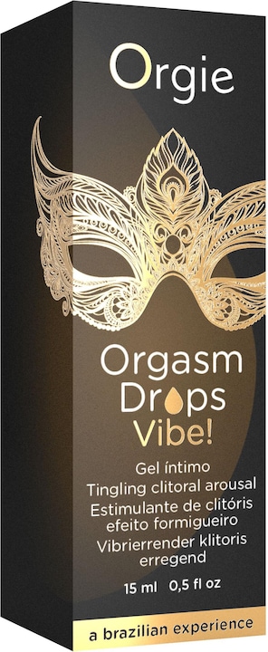 Actual product image Orgie Orgasm Drops Vibe (15 ml)