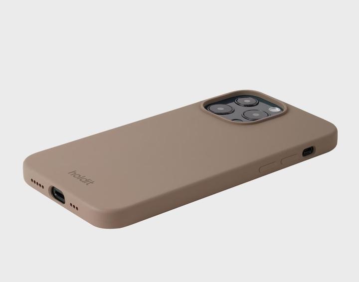 Produktbild Holdit Back Cover Silicone iPhone 13 Pro Mocha Brown (Apple iPhone 13 Pro)