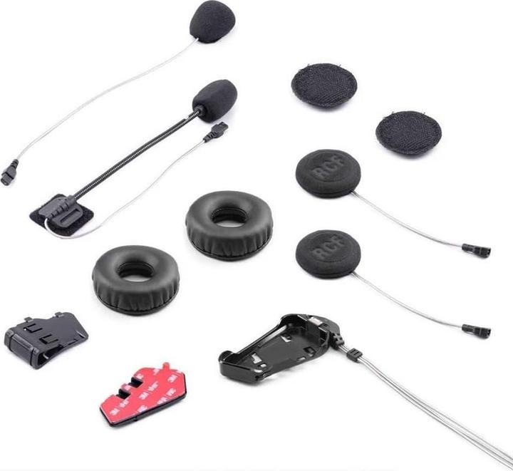 Productafbeelding Midland Tweede Helm, Intercom-Installation, Audiokabel, Kompatibel mit Rush RCF und BTR1 ADV (Set van 2)