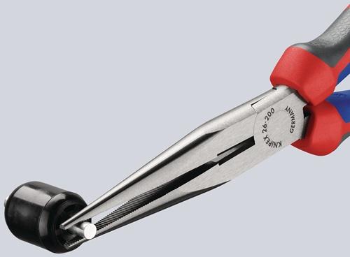 Produktbild Knipex Flachrundzange mit Schneide (200 mm)