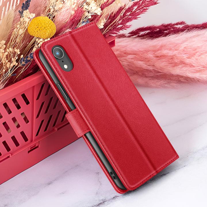 Image du produit Zanaé Étui porte-monnaie iPhone XR avec support (Apple iPhone XR)