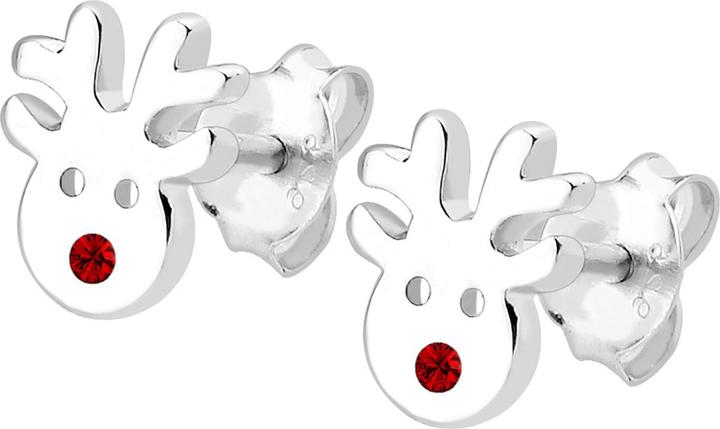 Image du produit Elli cerf, Noël (Cristal de verre, Argent sterling 925)