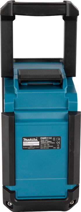 Actual product image Makita DMR 114 (VHF, AM, Bluetooth)