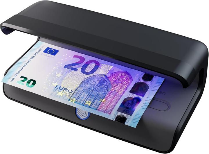 Immagine prodotto Safescan 55 LED UV Prüfgerät für Währungen, Pässe Schwarz (Validatore di banconote)