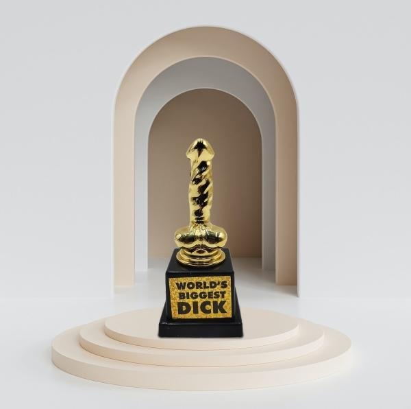 Produktbild Thumbs Up Mad Monkey - TROPHÄE "World's Biggest Dick"