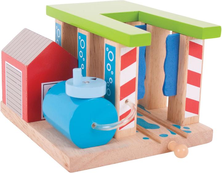 Actual product image Bigjigs Wooden rail washers for trains