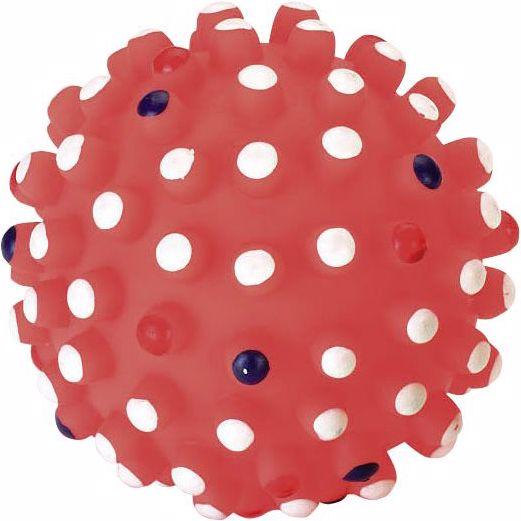 Actual product image Kerbl Vinyl play ball with nubs and squeeker (Ball toy dog)