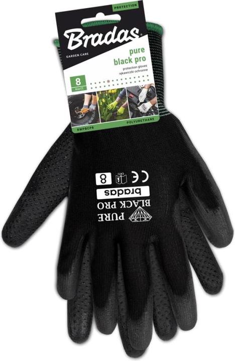 Actual product image Bradas Gloves PURE BLACK (11)