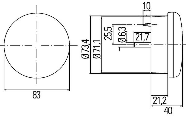 Immagine prodotto Hella Tecnologia delle lampadine posteriori Installazione 12V