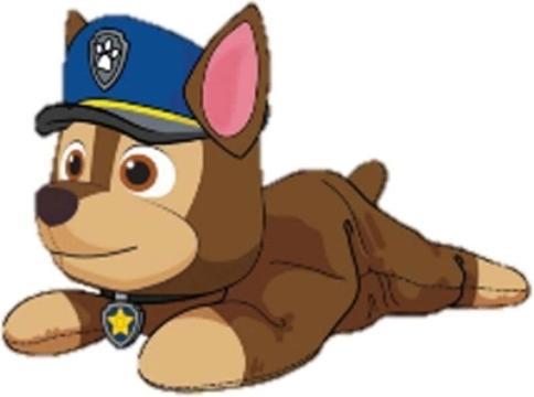 Actual product image Paw Patrol Gund Hat & Collar Plush 20 cm - Chase (20 cm)