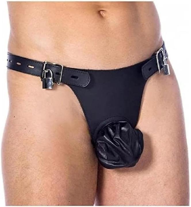 Actual product image Rimba Chastity belt with lock