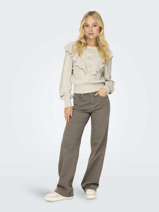 Immagine prodotto Only ONLJUICY-COMSTRETCH Weiter Beinschnitt Hose mit weitem Beinschnitt Hose mit weitem Beinschnitt (W27/L32)