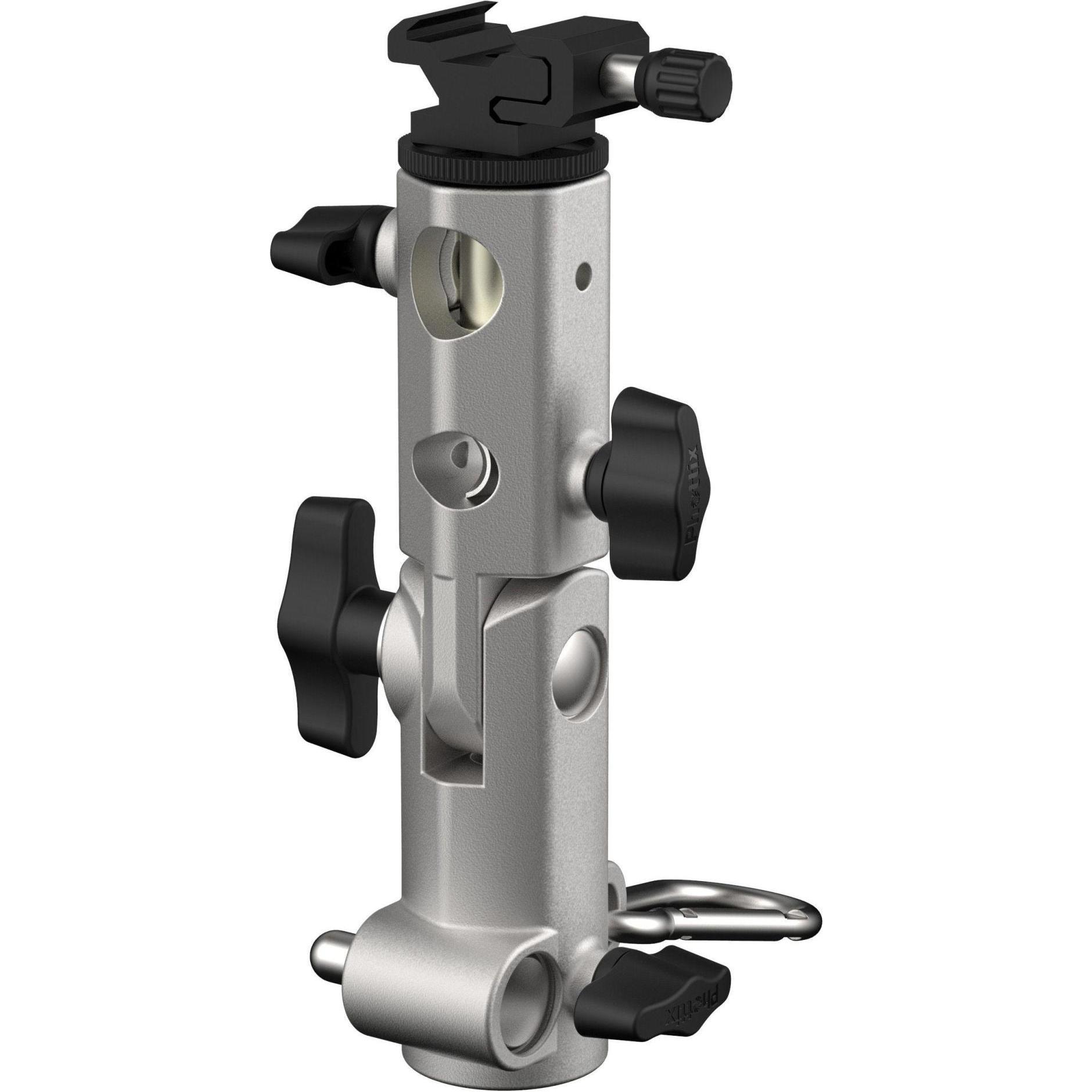Phottix Pro BG Multi-Function Holder (Stativadapter), Stativ Zubehör, Silber
