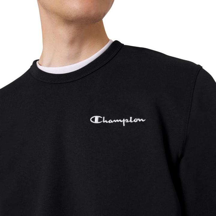 Produktbild Champion Herren-Sweatshirt mit Rundhalsausschnitt, schwarz (M)