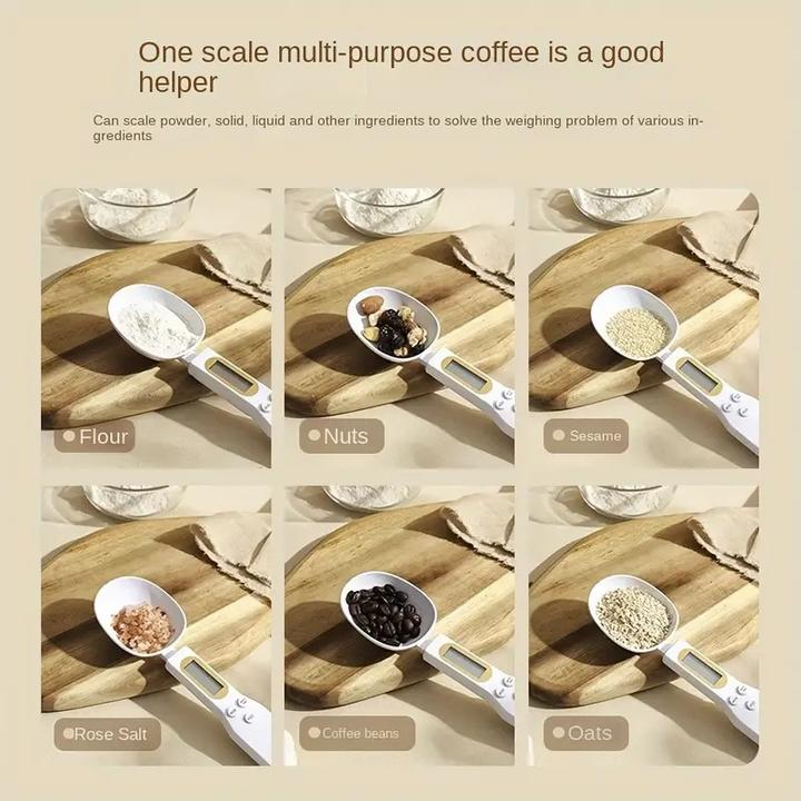 Actual product image ASMI Digital measuring spoon, spoon scales, 0.1 - 500 g