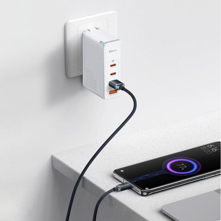 Productafbeelding Baseus Crystal Shine Series Snellaadgegevenskabel USB naar Type-C 100W 1,2 m Zwart (1.20 m, USB 2.0, 100 W)