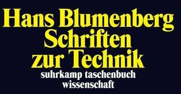 Produktbild Schriften zur Technik (Deutsch, Hans Blumenberg, 2015)