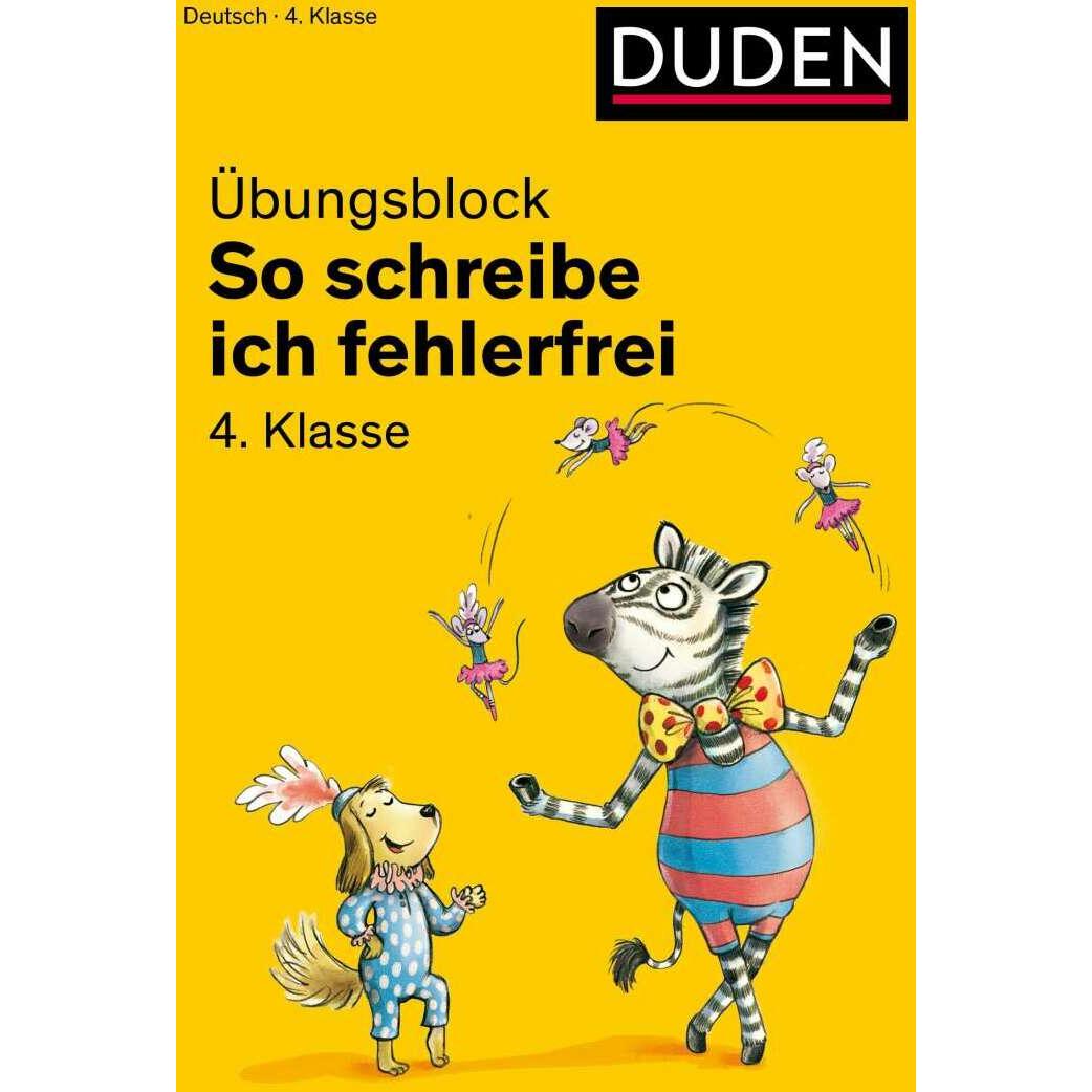 So schreibe ich fehlerfrei - Übungsblock 4. Klasse, Schulbücher