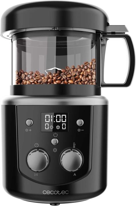 Cecotec Electric Coffee Bean Roaster with Automatic or Manual Settings, 1400W, 8-15 Minute Timer