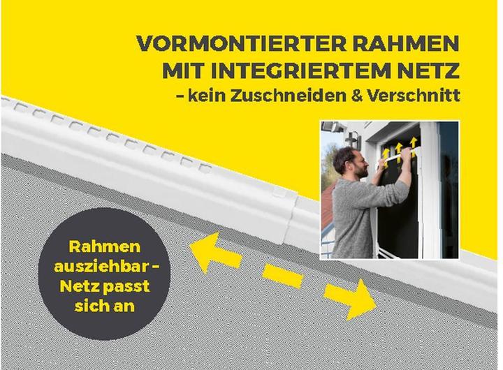 Produktbild Easymaxx Fliegengitter Teleskop (270 x 115 cm)