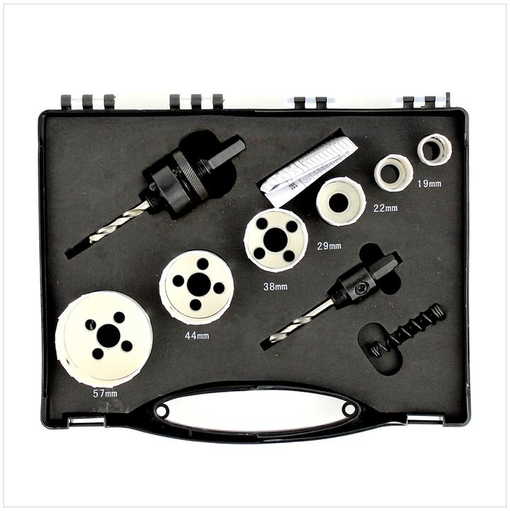 Actual product image Makita Hole saw set sanitary 6tlg (19, 22, 29, 38, 44, 57 millimetres)