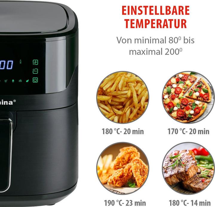 Image du produit alpina Heissluftfritteuse 1600W 6 Lite