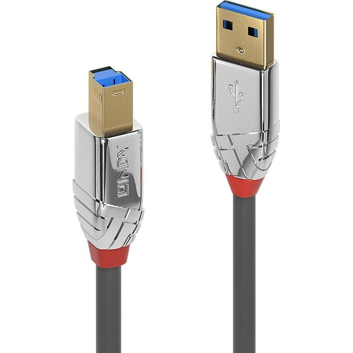 Lindy USB/A-USB/B M-M (2 m, USB 3.0), USB Kabel