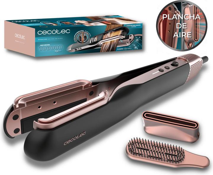 Produktbild Cecotec RitualCare Air Lisse 2in1 Black (Glätteisen)