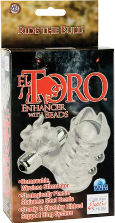 Produktbild CalExotics El Toro Enhancer with Beads (3.25 cm)