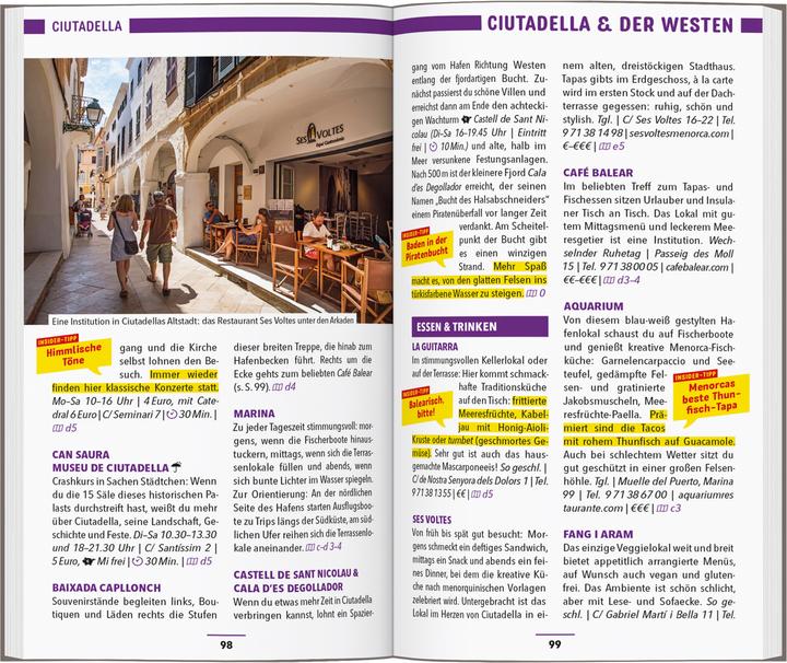 Image du produit Reiseführer Menorca (Allemand, Izabella Gawin, Jörg Dörpinghaus, 2024)