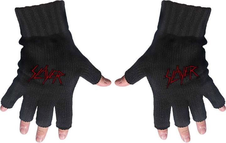 Produktbild Slayer Erwachsene Logo Scratch Fingerlose Handschuhe (One Size)