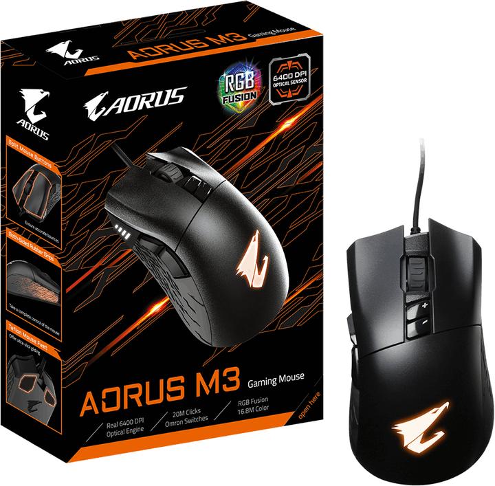 Produktbild Gigabyte Aorus M3 (Kabelgebunden)