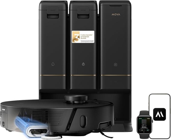 Actual product image Mova Z50 Ultra (19000 Pa, Wiping roller)