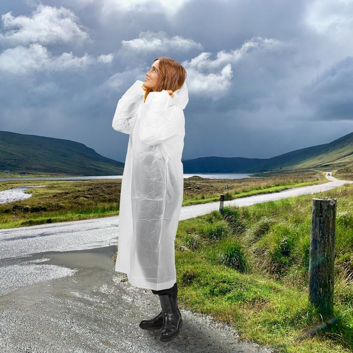 Produktbild Relaxdays 2x Regenmantel