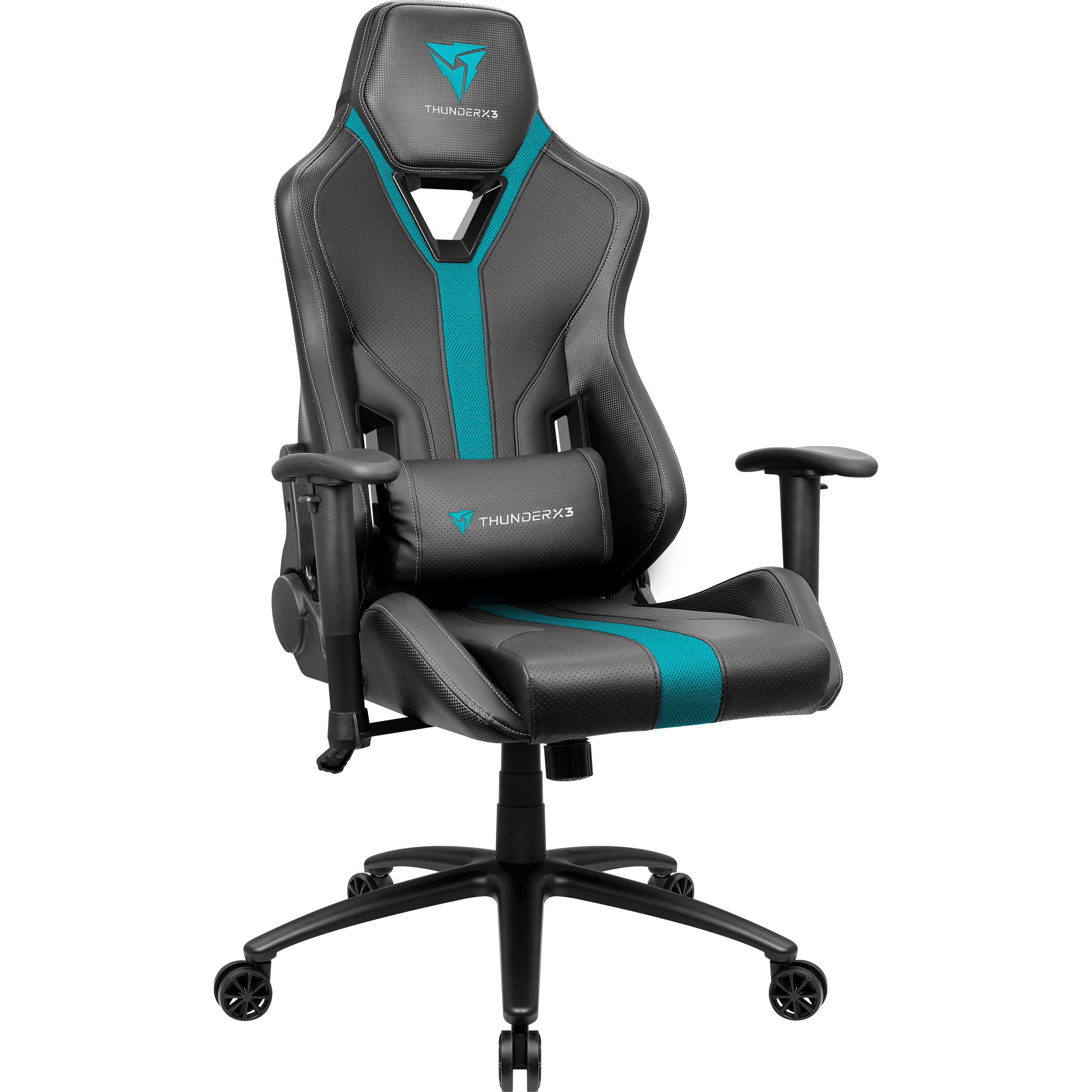 Thumbnail - Thunder X3 Fauteuil compatible YC3 Air (Noir/Bleu), Gaming Stuhl, Schwarz, Blau
