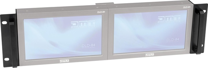 Actual product image DMT 19" bracket for 2 x DLD-84 - 8.4" LCD display