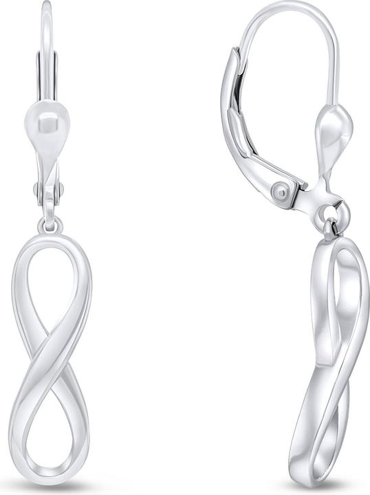 Immagine prodotto Brilio Argento - Eleganti orecchini Infinity EA327W in argento