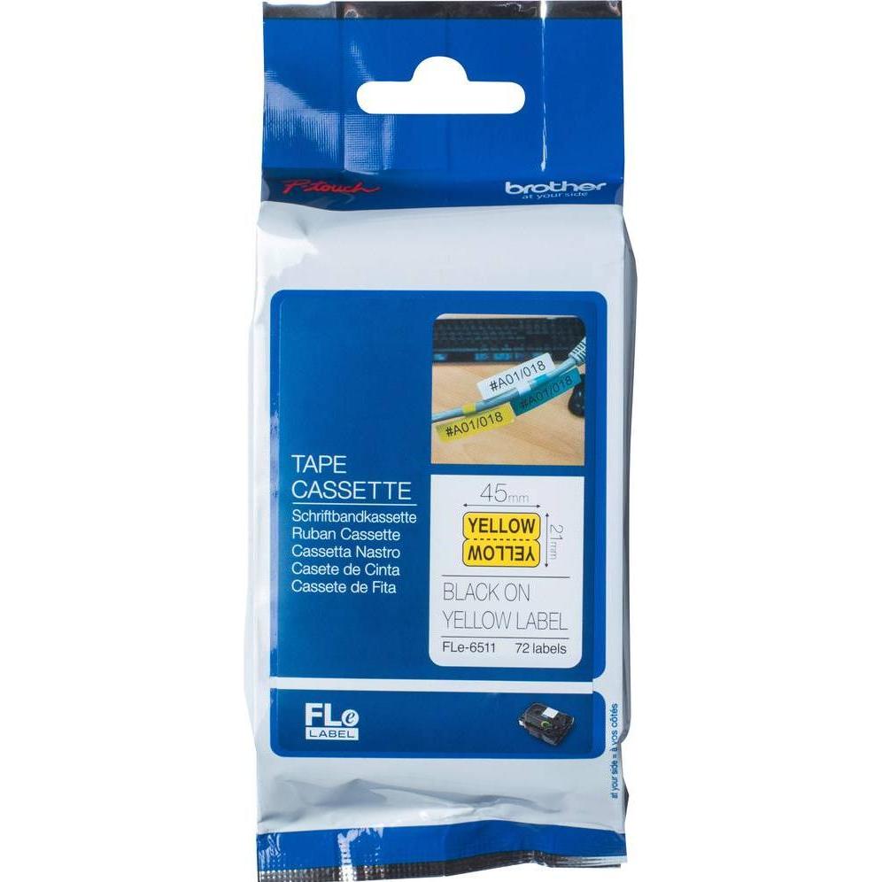 Brother, Beschriftungsband, P-Touch (2.10 cm, Gelb)