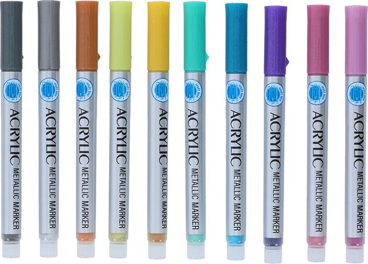 Immagine prodotto Craft Pennarello acrilico (Multicolore, 10 x)