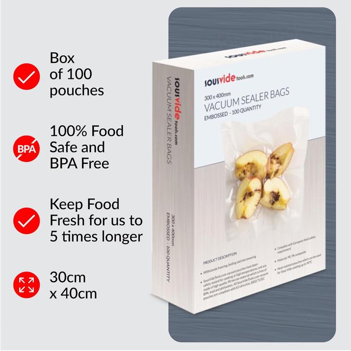 Produktbild Sous Vide Tools 100er Set Vakuumbeutel (100x)