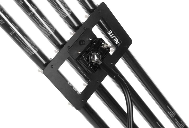 Produktbild Nanlite T12 Halterung mit Kugelkopf und Schwanenhals (Stativhalterung)