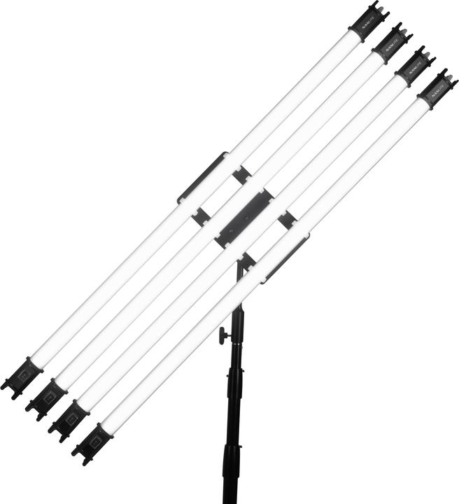 Produktbild Nanlite T12 Halterung mit Kugelkopf und Schwanenhals (Stativhalterung)
